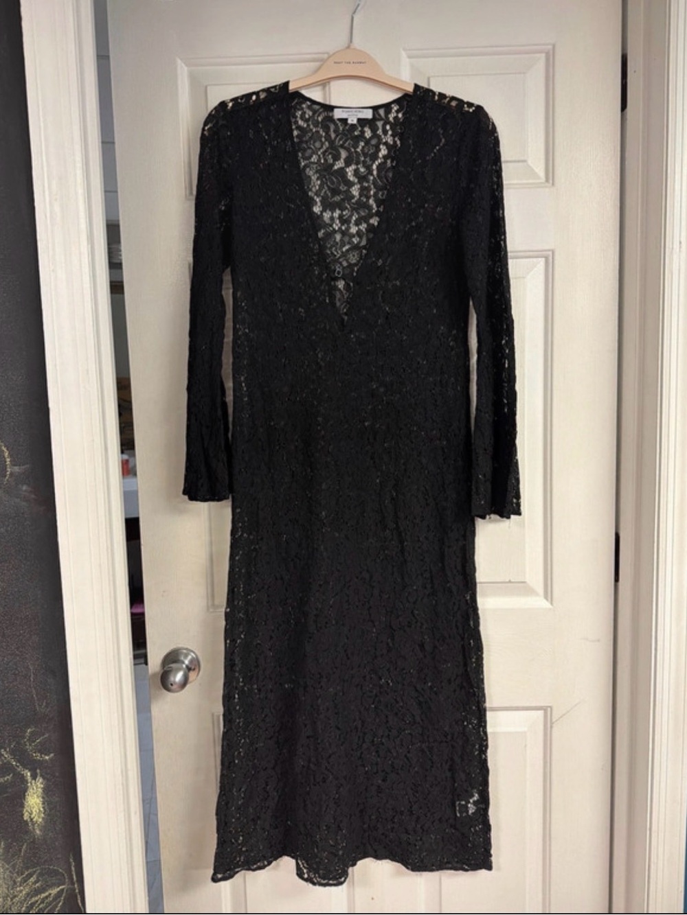 Ronny komo women’s London lace maxi dress